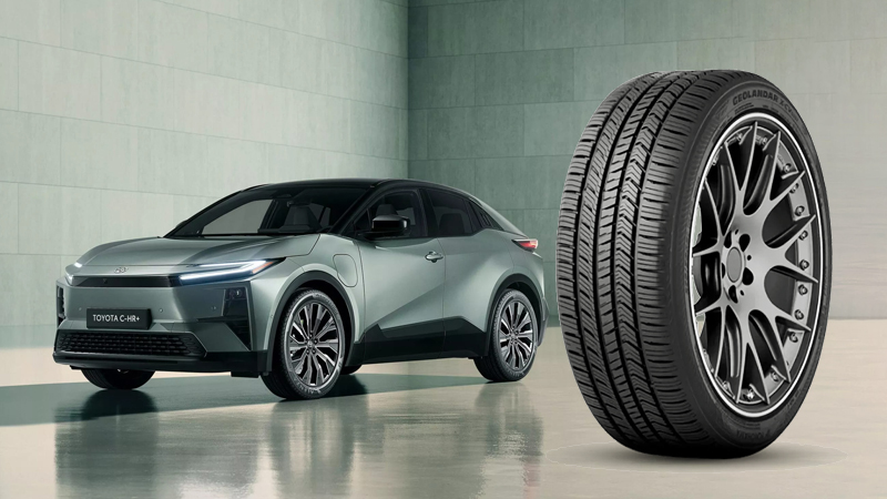 В комплектацию Toyota C-HR вошли вседорожные шины Yokohama